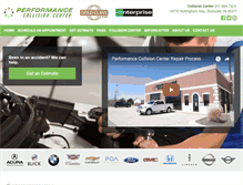 Tablet Screenshot of performanceindy.com